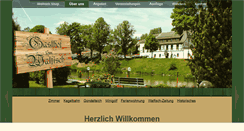 Desktop Screenshot of gasthof-walfisch.de